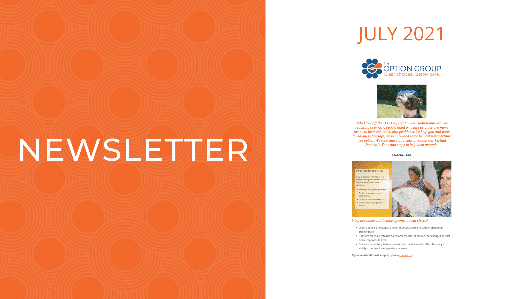 July Newsletter Icon