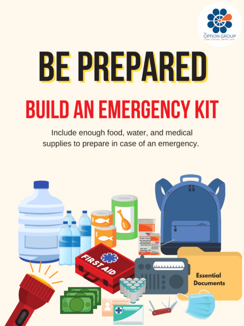 Use These Tips Now To Build Your Emergency Kit - The Option Group